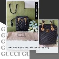 ราคา Gucci Marmont Matelassé Mini bag (21507722326)
