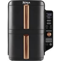 ราคา หม้อทอด 2 ชั้น Ninja Double Stack XL ทรงสูง Air Fryer Hot Air Fryer, 9.5 L, 6 Functions (นำเข้าจากยุโรป) Black/Copper (26874333113)