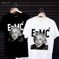 ราคา เสื้อยืดสกรีนลาย " ไอสไตน์ E = mc2 " เสื้อยืดผ้า MICRO POLYESTER 100% เสื้อยืดผ้าไมโครโพลีเอสเตอร์ 100% (25945347653)
