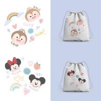 ราคา กระเป๋าหูรูดหรือกระเป๋าสตริงพร้อมภาพ Doodle น่ารัก Disney/ Toy Story/ Winnie the Pooh/ Stitch/ Monster inc/ Chipmunk/ Micky Mouse (23915413909)