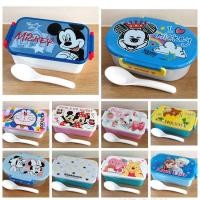 ราคา พร้อมส่ง กล่องข้าว กล่องข้าวเด็ก กล่องข้าวลายการ์ตูนน่ารัก ลิขสิทธิ์แท้ กล่องข้าวชั้นเดียว BPA FREE (15303746781)