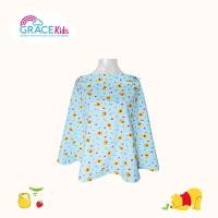 ราคา Grace Kids ผ้าคลุมให้นม ผ้าฝ้าย ระบายอากาศดี ผ้าคลุม Gracekids Pooh ลิขสิทธิ์แท้ (43360368240)