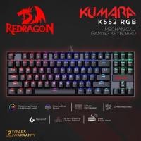 ราคา REDRAGON Reddragon Gaming Keyboard Mechanical RGB KUMARA - K552RGB-1 (53004899374)