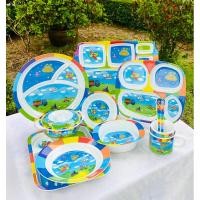 ราคา จาน ชาม แก้ว ช้อนส้อม ลายรถเมลามีนซุปเปอร์แวร์ (23490198287)