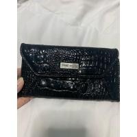 ราคา กระเป๋าสตางค์ใบยาวสีดำ Nine West USED (53805958511)