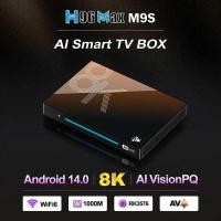 ราคา ▥ H96 MAX M9s AI Visionpq TV Box ถอดรหัสวิดีโอ Android14 Rockchip Rk3576 Quad Cortex A72 + รองร (25746723023)