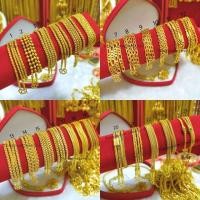 ราคา สร้อยคอ ทองไมครอน ทองชุบ ทองโคลนนิ่ง หนัก 1 บาท (2254227659)