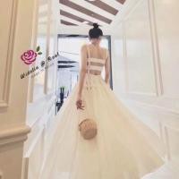 ราคา งานป้าย Widelia @ Real เดรสยาวสีขาว โชว์หลัง งานอลัง เดรสเจ้าหญิง (5214757043)