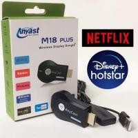 ราคา Anycast M18 Plus เชื่อมต่อมือถือไปทีวี ต่อ​ขึ้น​โปรเจคเตอร์ แบบไร้สาย ใช้ได้​ทุกยี่ห้อ ใช้ได้ทั้งiosและandroid (4565330118)