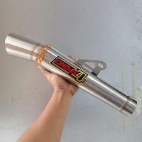 ราคา Daeng sai4 exhaust pipe 51mm|Canister Daeng sai4 only for all type motorcycle high quality (43479907020)
