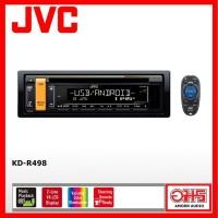 ราคา JVC KD-R498 เครื่องเล่นติดรถยนต์ 1 DIN อุปกรณ์รับสัญญาณ พร้อมช่องต่อ USB/AUX AMORNAUDIO อมรออ (7619665532)
