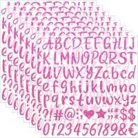 ราคา 648 PCS สติกเกอร์ตัวอักษร Glitter ตัวอักษรสติกเกอร์กาวกันน้ําไวนิลขนาดเล็ก ABC ตัวอักษรสําหรับสําเร็จการศึกษาหมวกขวดน้ํากล่องจดหมายจํานวน Scrapbooking โน้ตบุ๊คป้าย Cr (40029378061)