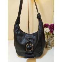 ราคา กระเป๋ามือสองหนังแท้สีดำ (53402115085)