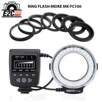 ราคา RING FLASH MEIKE MK-FC100 FOR CANON/NIKON/OLYMPUS/PANTEX พร้อมส่ง (7699318475)