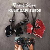 ราคา ถุงมือนิ้วหัวแม่มือยิงธนูหนังวัวหนังนิ่ม | ฝาครอบนิ้วหัวแม่มือยิงธนูหนังวัวหนา | กีฬายิงธนู (47551282323)