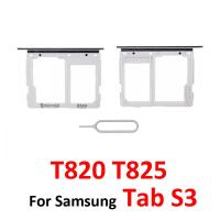 ราคา สําหรับ Samsung Galaxy Tab S3 LTE T820 T825 โทรศัพท์ใหม่ชิป SIM การ์ด Micro SD ผู้ถือถาดกระเป๋าสีดําเงินส่วนพร้อมเครื่องมือดีด (45356969409)