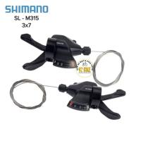 ราคา ชุดตีนผี Shimano M315 3x7,8 Speed (สินค้ามาตรฐานอินโดนีเซีย) / ชุด Shifterท่อไอเสีย 21Speed (42513540767)
