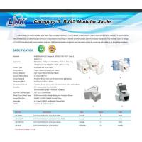 ราคา เต้ารับ ตัวเมีย CAT6 RJ45 OUTLET MODULAR JACK,SLIM รุ่น US-1006SL (6354385412)