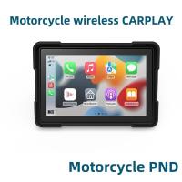 ราคา 5 นิ้วไร้สาย CarPlay รถจักรยานยนต์แบบพกพา Navigator 1,000nit จอแสดงผล Dual Bluetooth IP66 กันน้ํารถจักรยานยนต์เครื่องเล่นรถยนต์ (26062685159)