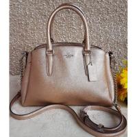 ราคา พร้อมส่งCoach ถังมินิ สายโซ่สวยใหม่ แท้100% (1594072136)