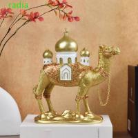 ราคา RADIANTZAP ตุ๊กตาอูฐรอมฎอน, การออกแบบมัสยิดเรซิน Eid Mubarak อูฐรูปปั้น, งดงามสามมิติทองอูฐประติมากรรมหัตถกรรม (28244506395)