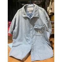 ราคา เสื้อยีนส์แขนสั้น Oversize แบรนด์ Calvin Klein แท้ (26368215010)