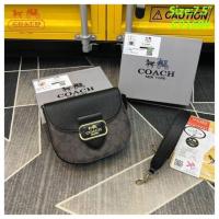 ราคา กระเป๋าสะพายข้างCoachกระเป๋าผู้หญิงรุ่นใหม่ล่าสุดทรงคลาสสิค สไตล์หรูหรา มี 4สีให้เลือกขนาด7.5นิ้วงานสวยหนังดีมากรับประกั (24159919541)