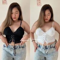 ราคา Dudeemink_shop✨(สาวอวบ)บราลูกไม้ บราสายเดี่ยวสาวอวบ เสื้อสายเดี่ยวพลัสไซส์ บราแต่งลูกไม้ไซส์ใหญ่ (20136235900)