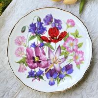 ราคา *มีตำหนิจี๊ดเดียว* จานโชว์ Royal Albert Bradex "Through Woodland and Meadow" Limited Edition (2467A) จานโชว์ จานอังกฤษ (14172157993)