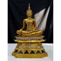 ราคา รูปหล่อ หลวงพ่อพระใส วัดโพธิ์ชัย ปี 2509 หน้าตัก12นิ้ว เนื้อทองเหลือง (41261367564)