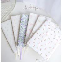 ราคา ปกผ้าใส่หนังสือ ลายดอกไม้ ขนาดa5/b6/การ์ตูน/a6 พร้อมส่ง (26970716822)
