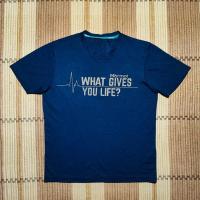 ราคา MARMOT เสื้อยืดวิ่งผู้ชาย สีฟ้า Size M Branded Second Preloved (48907830483)