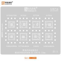 ราคา Amao SU1/2/3 BGA Reballing Stencil สําหรับ Spreadtrum CPU SC7731E SC6531DA SC6533G SC6500D SC6531E SC9850 SC6820 SC9820A (49105990594)