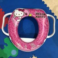 ราคา แหวนที่นั่งตู้เสื้อผ้าพร้อมที่จับแบบนุ่มลาย Hello Kitty สําหรับเด็ก (8426096824)