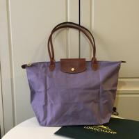 ราคา used like new Longchamp size M หูยาว in purple (1465061983)