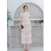 ราคา เดรสขนมชั้น เดรสลูกไม้งานป้าย เดรสสีขาว/เขียวมิ้นท์ Size S-2XL งานป้าย Chalita (22833477421)