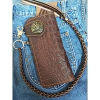 ราคา กระเป๋าหนังวัวแท้ อัดลายจรเข้ (6045116389)