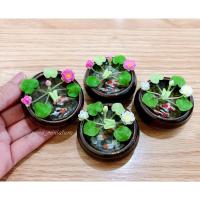 ราคา อ่างบัวปลาเงินปลาทอง ปลาครัาฟ จำลอง ขนาดเล็ก กว้าง 5 cm. ราคา/ชิ้น (23954978871)