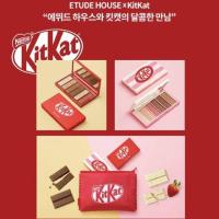 ราคา ของแท้/พร้อมส่ง Etude House X KitKat Play Color Eyes Mini Kit Eye Shadow Palette (1930767151)