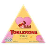 ราคา ทอปเบอโรนมินิช็อกโกแลตนม 200กรัม Toblerone Mini Milk Chocolate 200g. [หมายเลขบาร์โค้ด 7622200009572 ] (52407691230)
