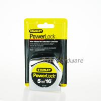 ราคา STANLEY ตลับเมตร 5 เมตร สีเงิน ของแท้ 100% รุ่น 33-158 POWERLOCK I22-03 (1649281524)