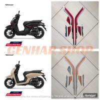ราคา ใหม่ล่าสุดครบชุด honda genio 110 2025 cbs is สติกเกอร์แถบตัวถังรถจักรยานยนต์ (46053480051)
