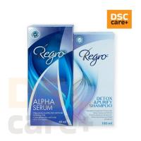ราคา Regro ALPHA SERUM 45 ml แถม Regro DETOX & PURIFY SHAMPOO 100 ml (29623248913)