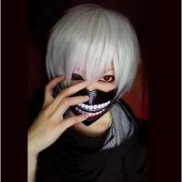 ราคา วิกผมปลอมสำหรับคอสเพลย์ Tokyo Ghoul Jinmuken สีเงินขาว ผมสั้น พร้อมใช้งาน (53457947645)