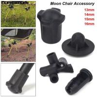 ราคา CLEIGHTEEN 1Set ขาป้องกัน, Universal Wear-resistant Moon Chair Accessory, ทนทาน Anti-sag ที่ถอดออกได้ Anti-slip Foot Covers Joint Plug Camping Chair Accessories (52457775384)