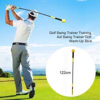 ราคา ไม้ซ้อมวงสวิง Strength and Tempo Trainer 48 inch - Yellow เครื่องช่วยฝึกวงสวิงกอล์ฟ เครื่องช่วยฝึกวงสวิงไม้วอร์มอัพกอล์ฟ (13824315666)