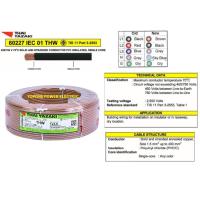 ราคา THAI YAZAKI สายไฟ THW 1*2.5mm² (100 เมตร) (1427207584)