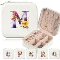 ราคา กล่องเครื่องประดับ กล่องเครื่องประดับเดินทาง ที่เก็บหนัง ต่างหู สร้อยคอ แหวน ที่เก็บเครื่องประดับ ลายตัวอักษรผีเสื้อ (41222410119)