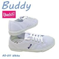 ราคา รองเท้าผ้าใบบัดดี้ Buddy รุ่นAS-011รองเท้าผ้าใบแบบผูกเชือก ชาย สีขาว ดำ กรม รองเท้าลำลอง รองเท้าพนักงาน ใส่สบาย ของแท้ (27394294469)
