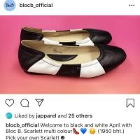ราคา BlocBแท้sz.36-36.5หนังลูกแกะ (1651904483)